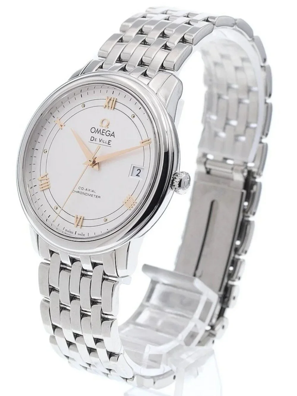OMEGA De Ville Prestige 424.10.37.20.02.002 Coaxial Automatic Men's Watch